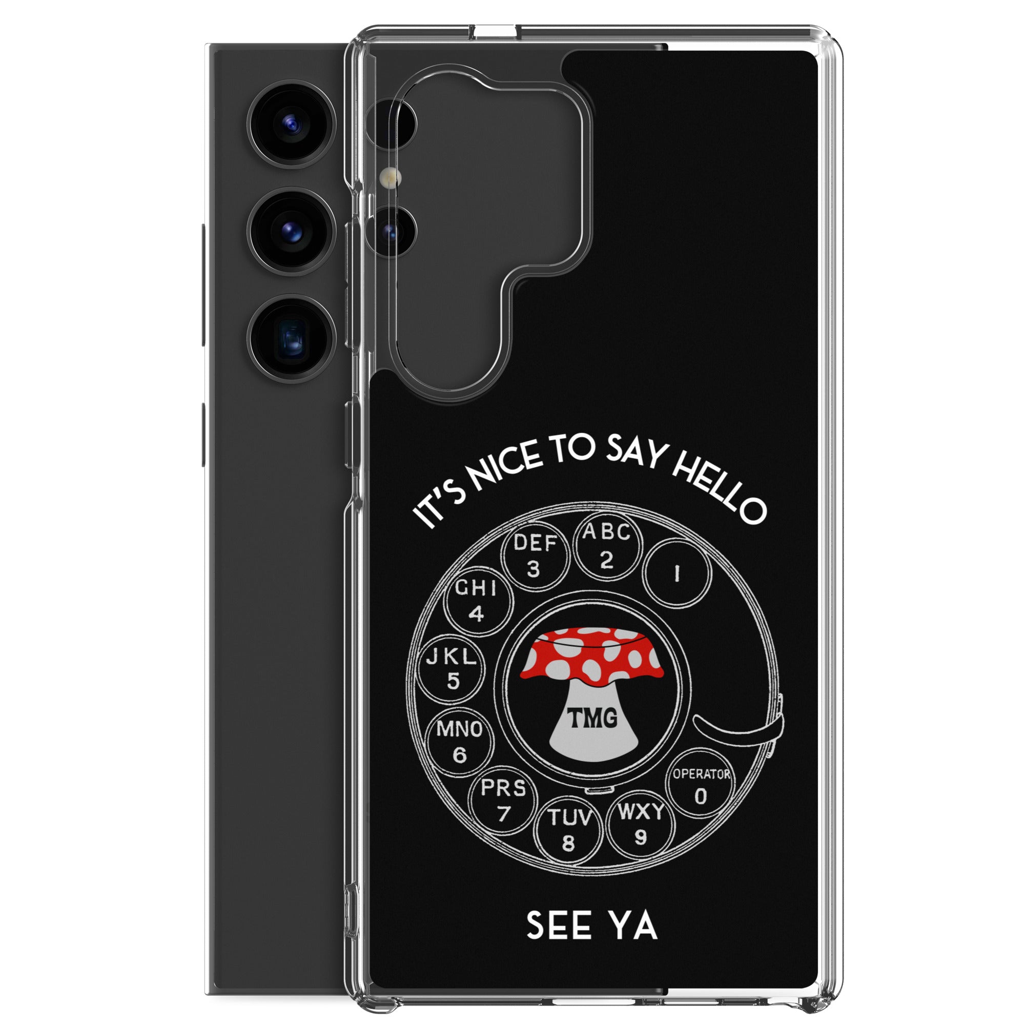 TMG Rotary Samsung Phone Cover, Black