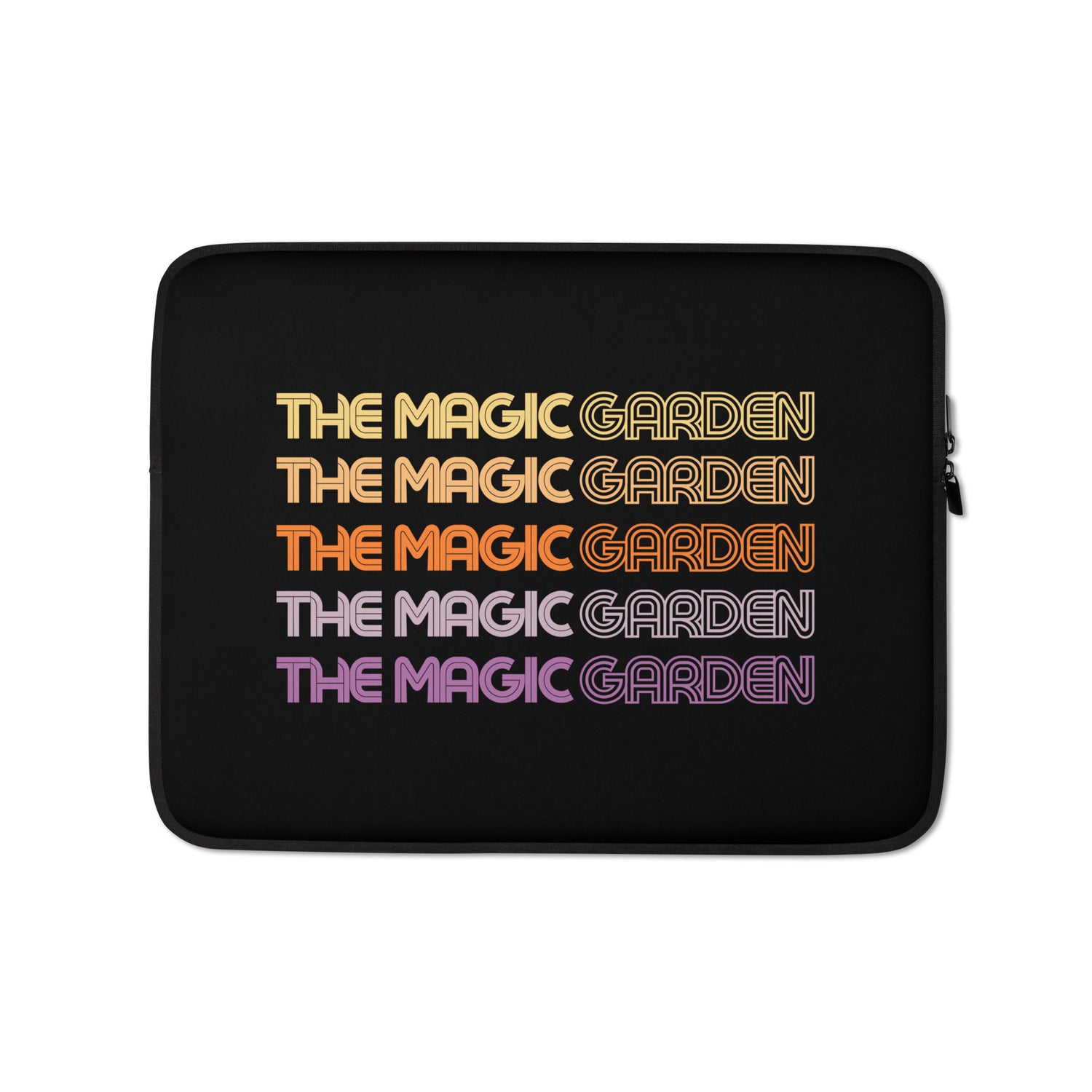 TMG 70s Yellow Rainbow Laptop Sleeve