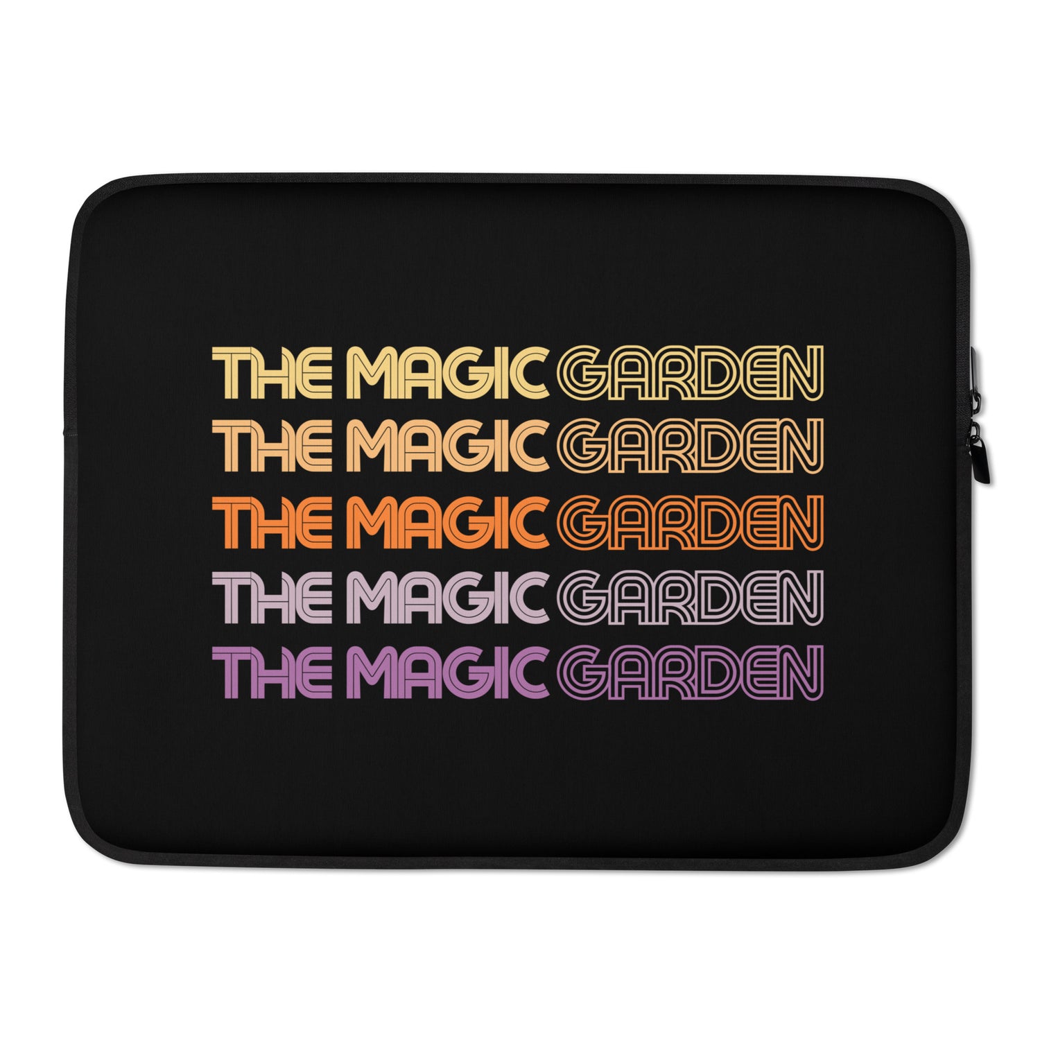 TMG 70s Yellow Rainbow Laptop Sleeve