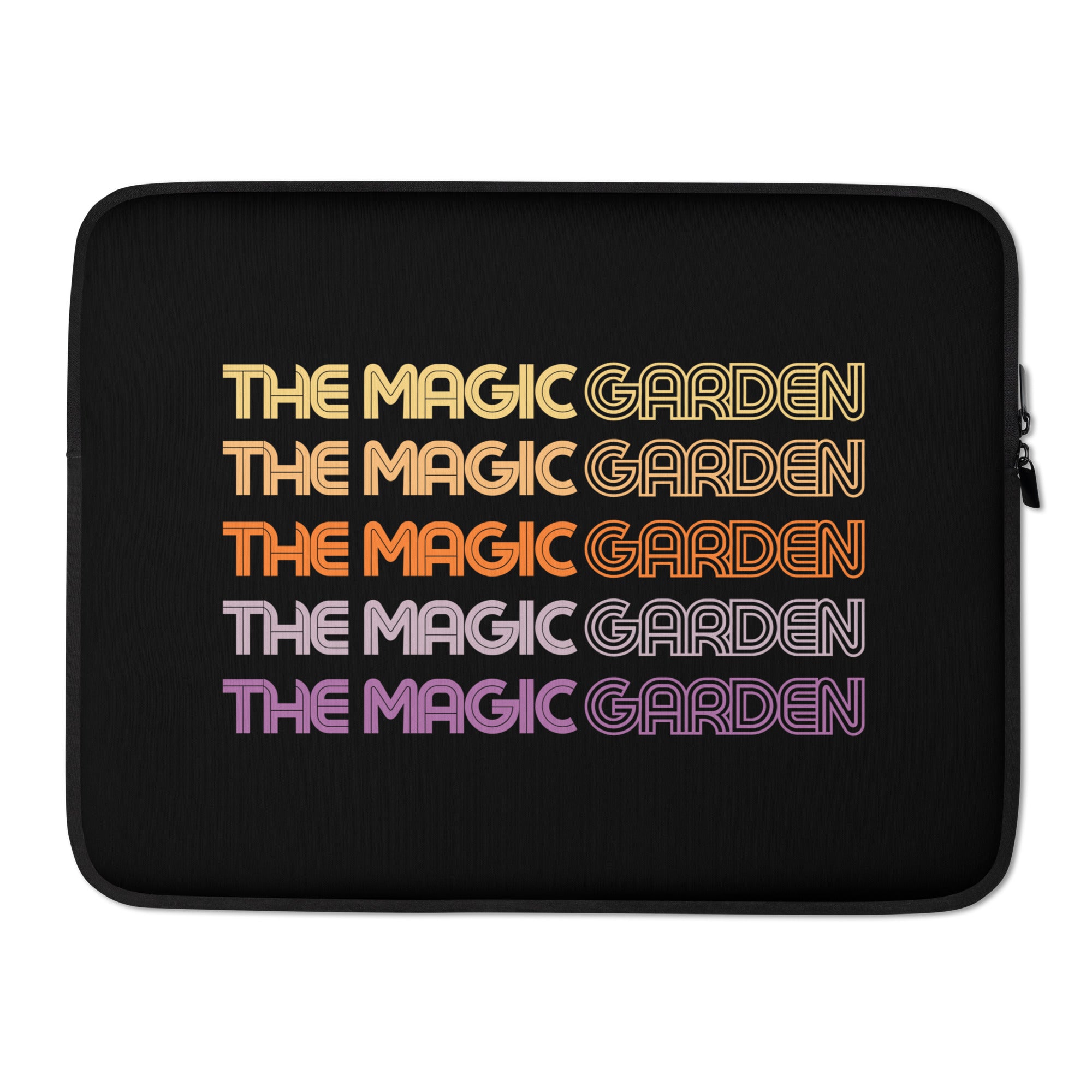 TMG 70s Yellow Rainbow Laptop Sleeve