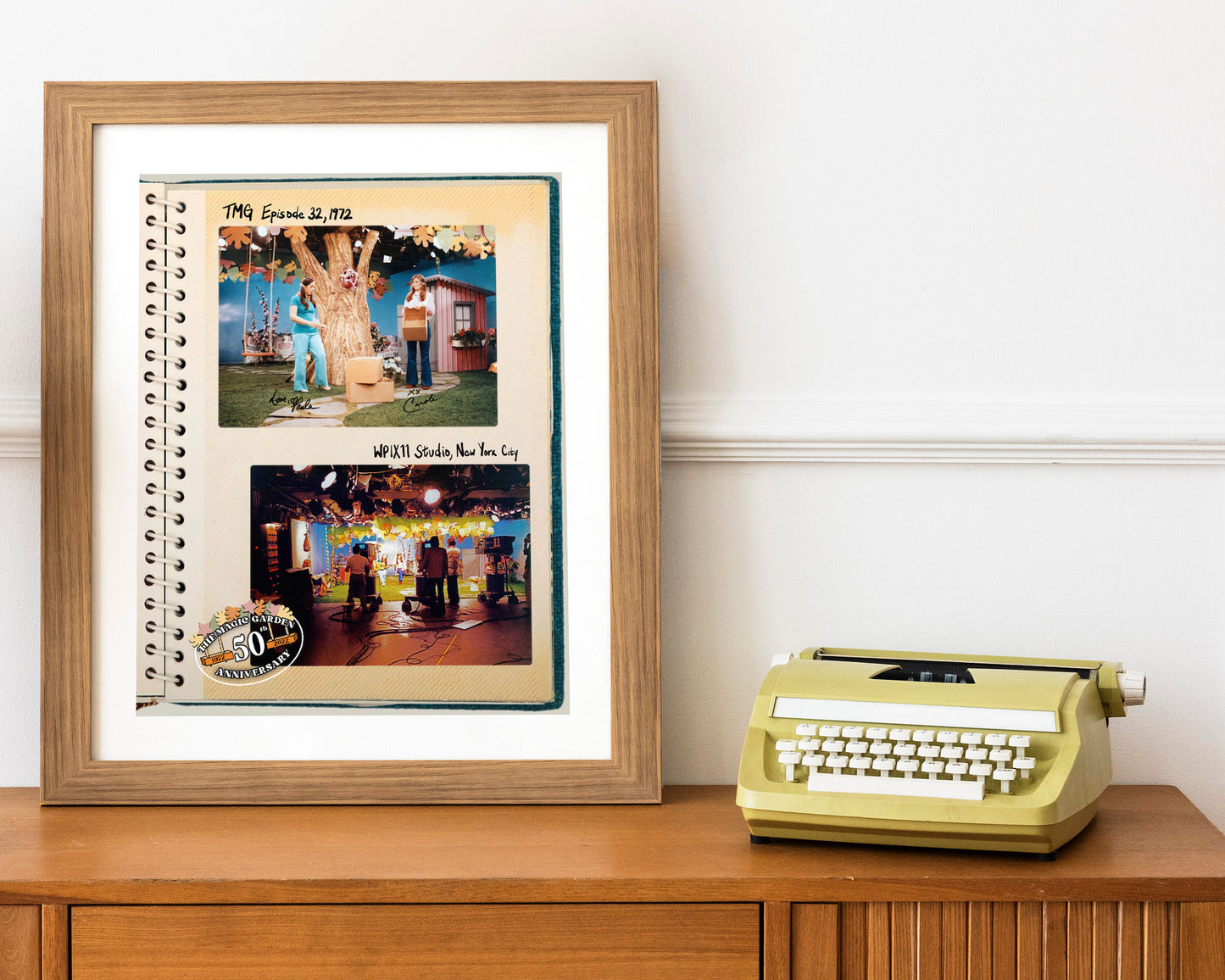 Behind the Scenes SIGNED Photo: 50th Anniversary Edition