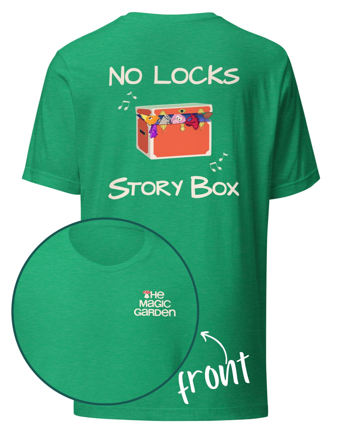 No Locks Story Box Tee