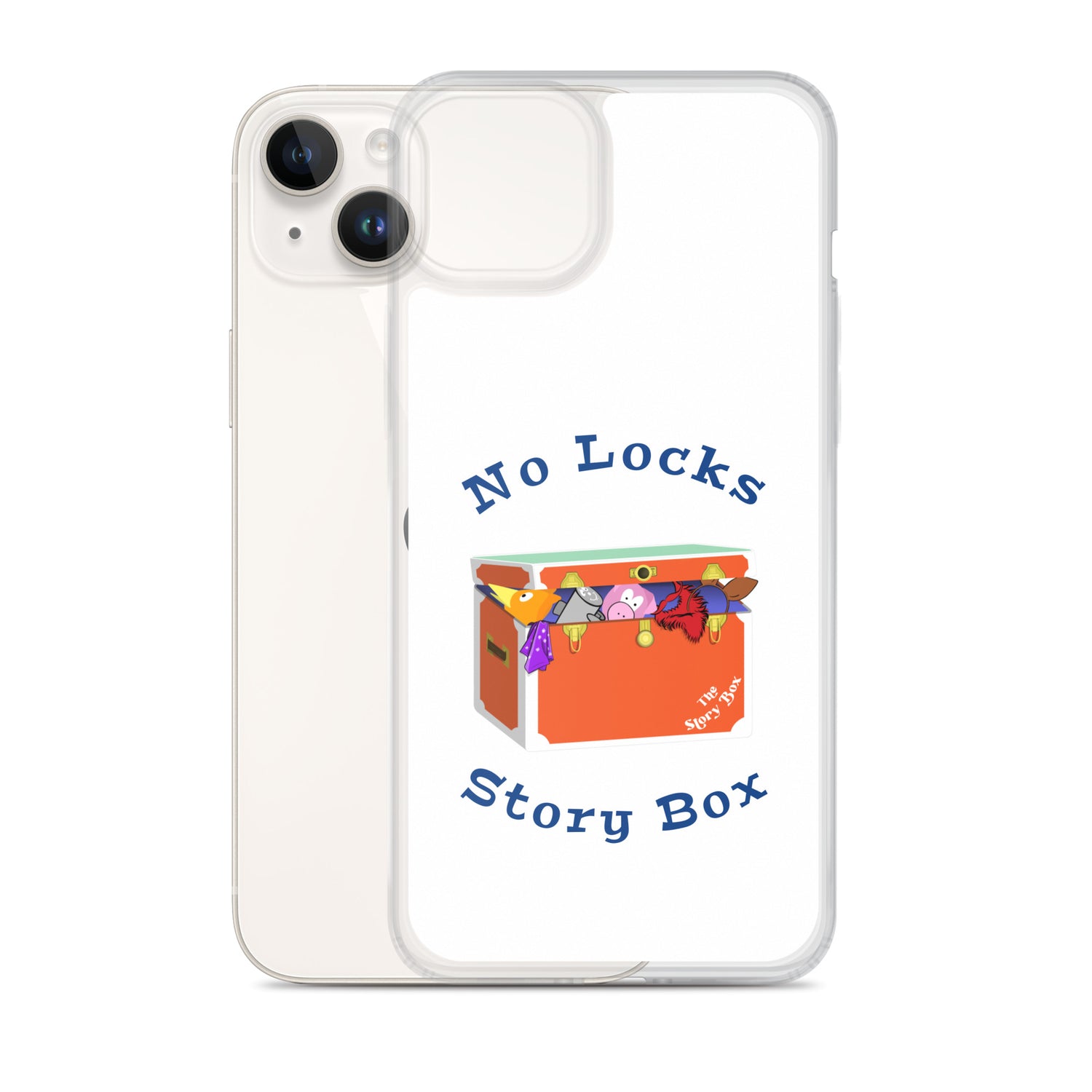 No Locks Story Box iPhone Cover