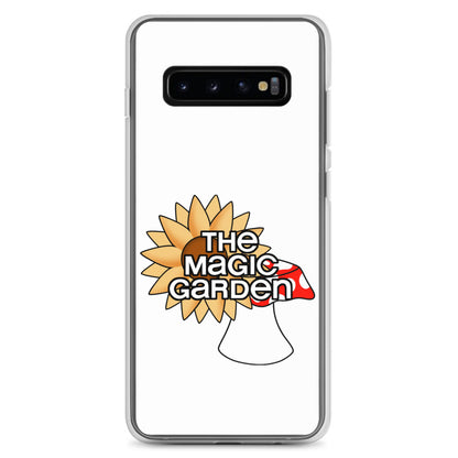 TMG Sunflower &amp; Mushroom Samsung Cover, White