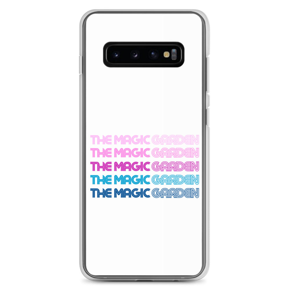TMG 70s Purple Rainbow Samsung Phone Cover, White