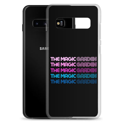 TMG 70s Purple Samsung Phone Cover, Black