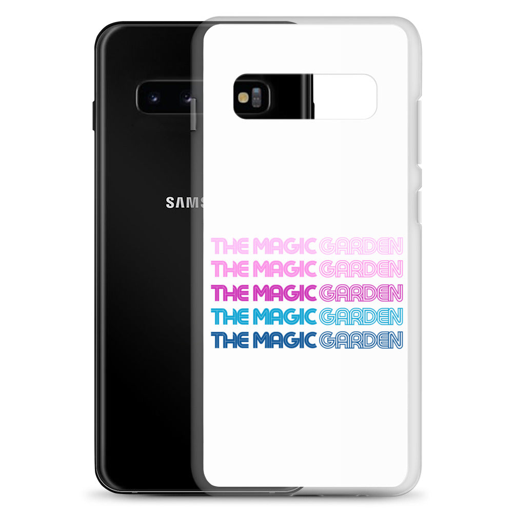 TMG 70s Purple Rainbow Samsung Phone Cover, White