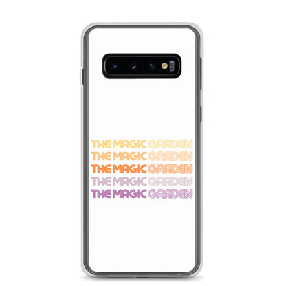 TMG 70s Yellow Rainbow Samsung Cover, White