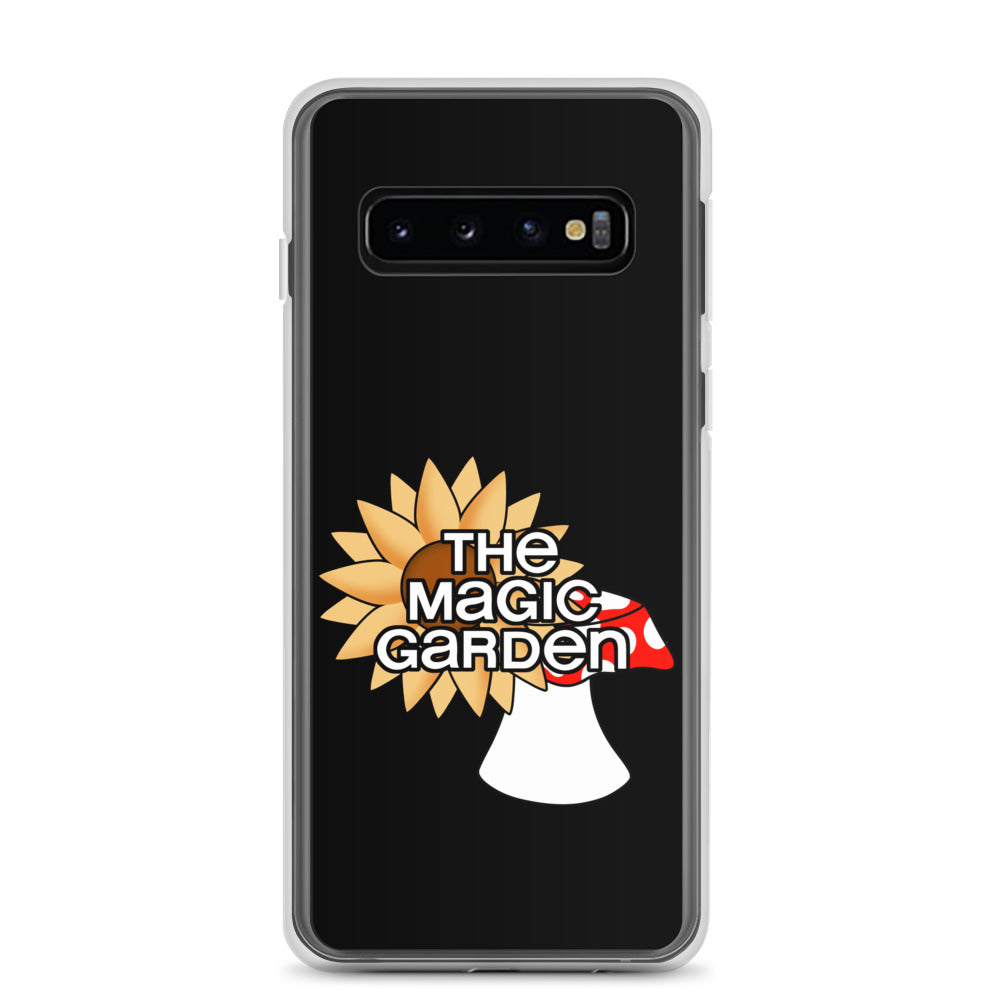 TMG Sunflower &amp; Mushroom Samsung Phone Cover, Black