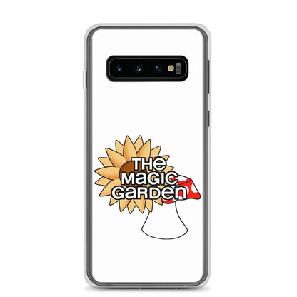 TMG Sunflower &amp; Mushroom Samsung Cover, White