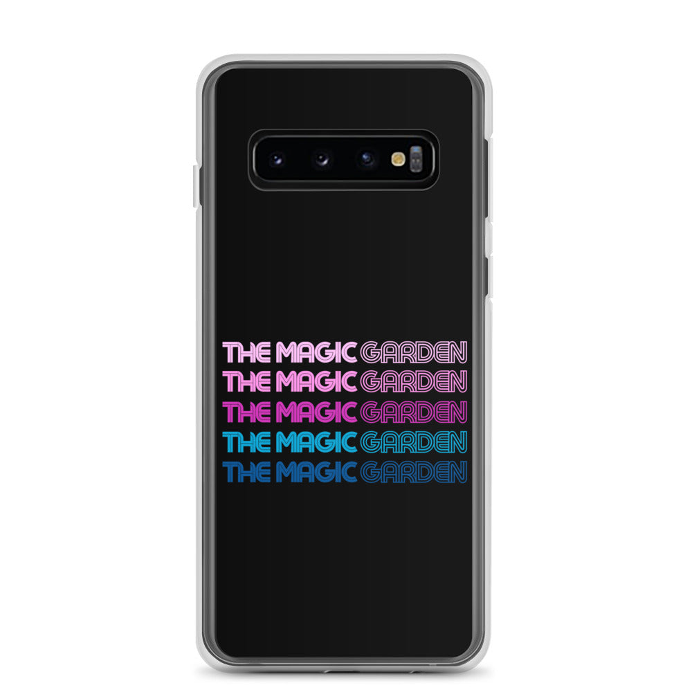 TMG 70s Purple Samsung Phone Cover, Black