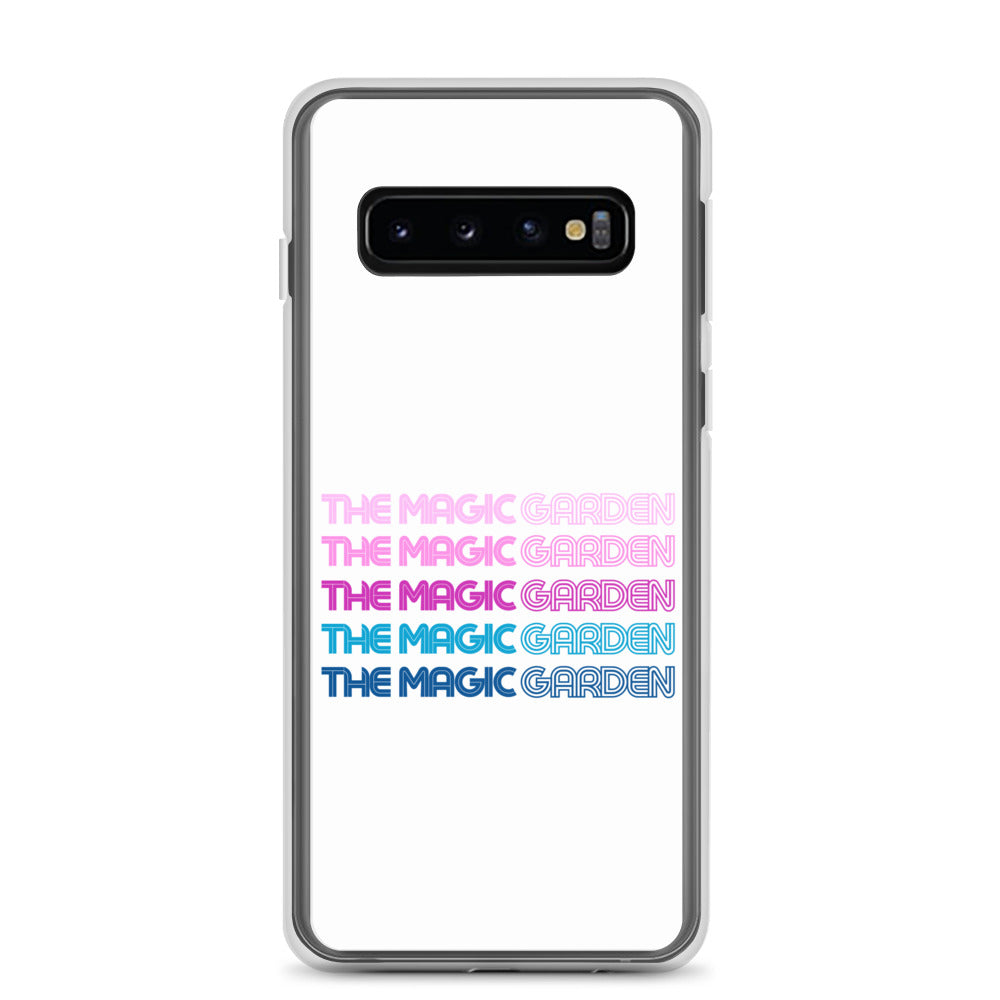 TMG 70s Purple Rainbow Samsung Phone Cover, White