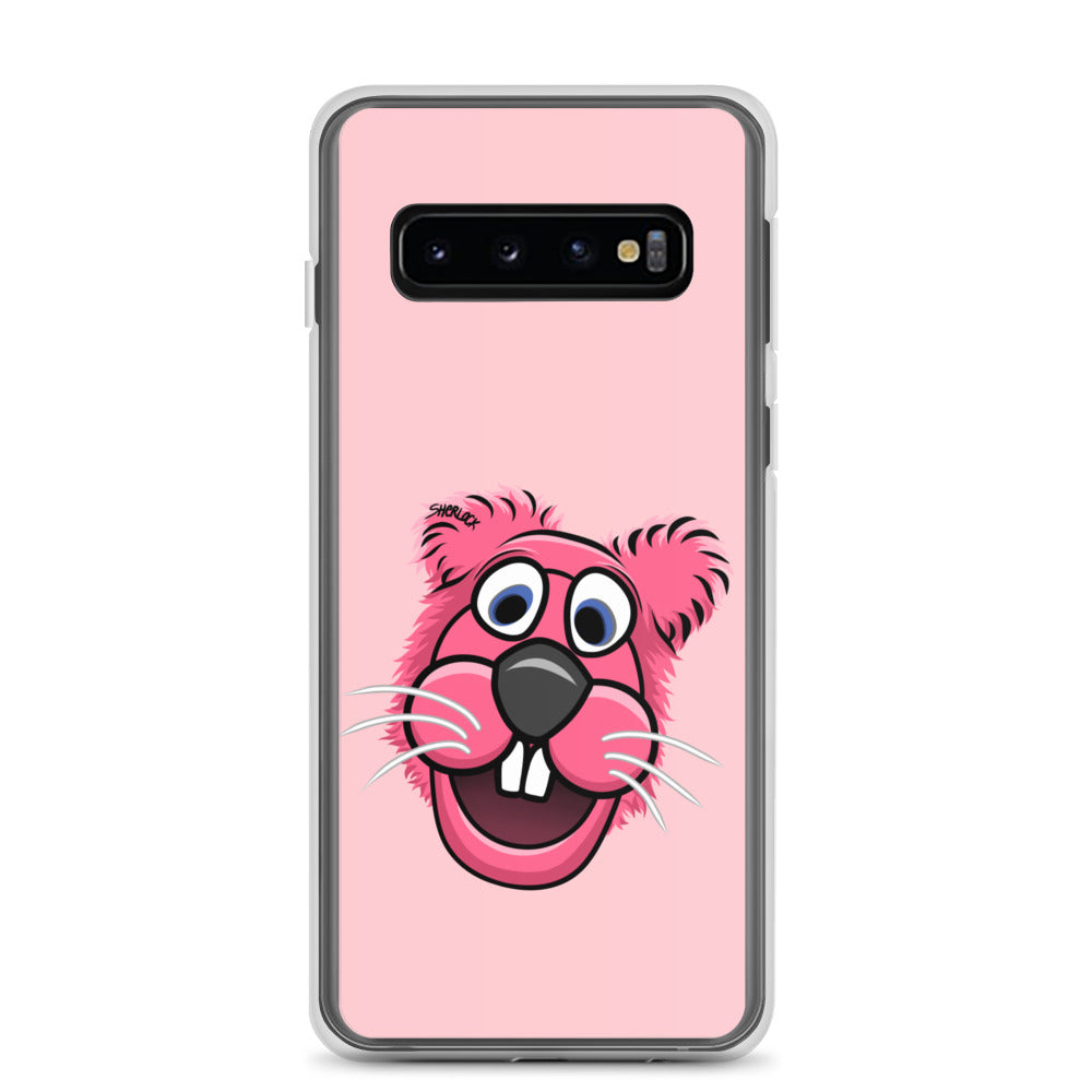 Sherlock The Squirrel Samsung Phone Cover, Pink