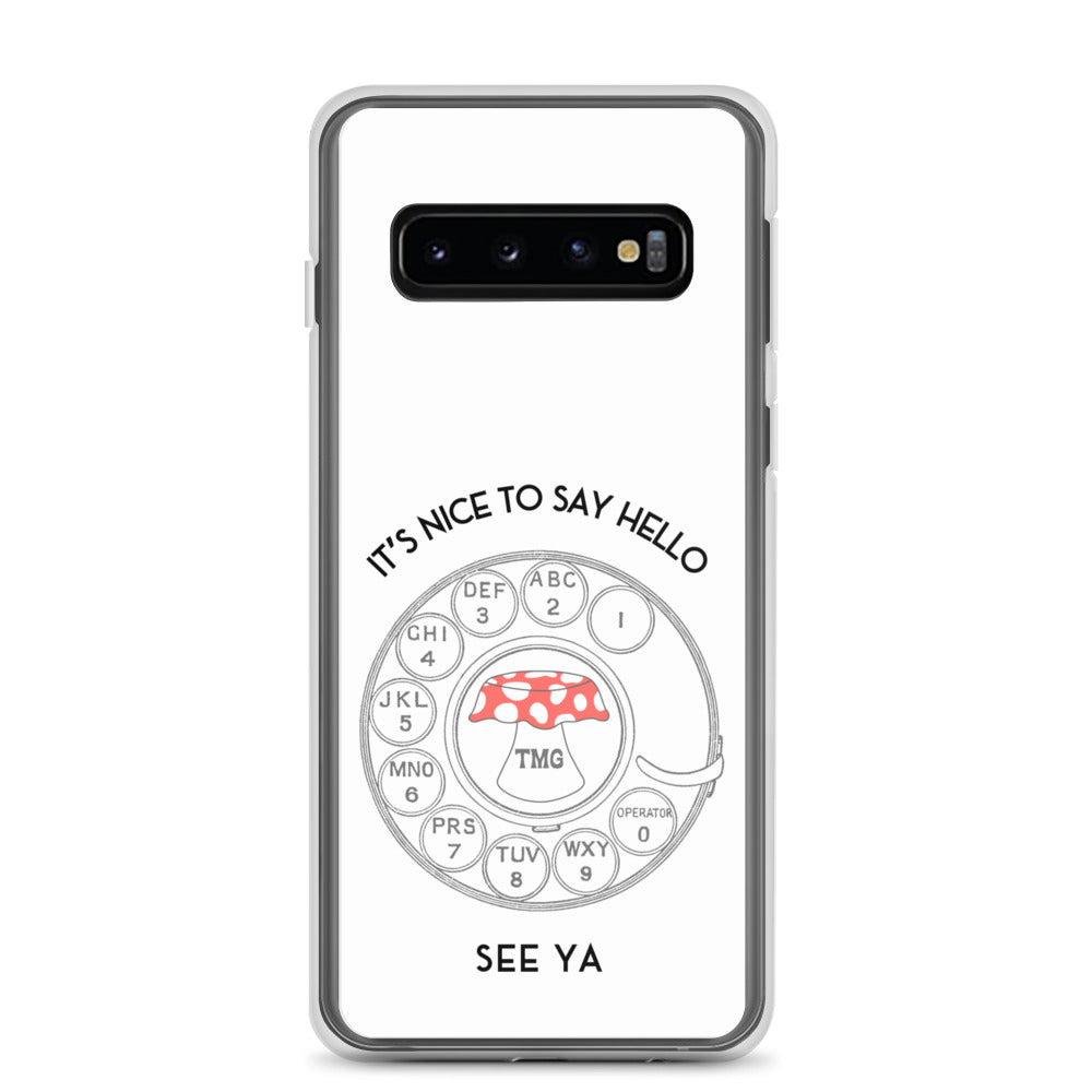 TMG Rotary Samsung Phone Cover, White