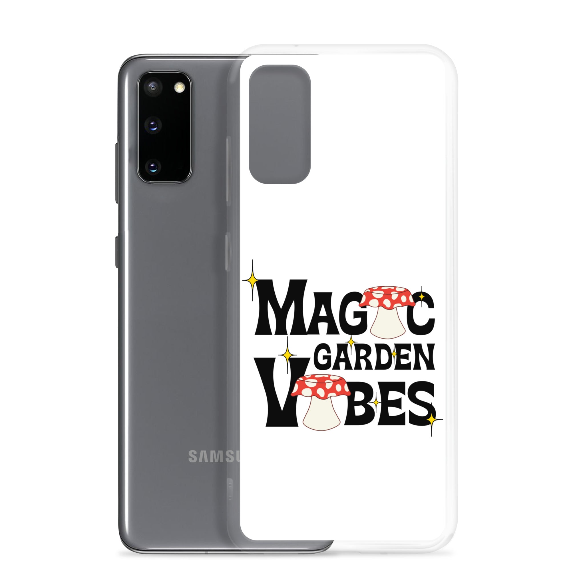 MG Vibes Samsung Phone Cover, White