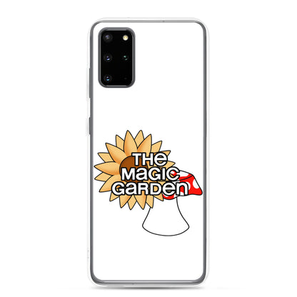 TMG Sunflower &amp; Mushroom Samsung Cover, White