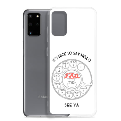 TMG Rotary Samsung Phone Cover, White