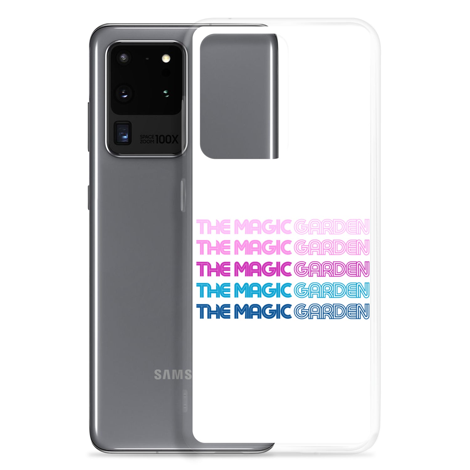 TMG 70s Purple Rainbow Samsung Phone Cover, White