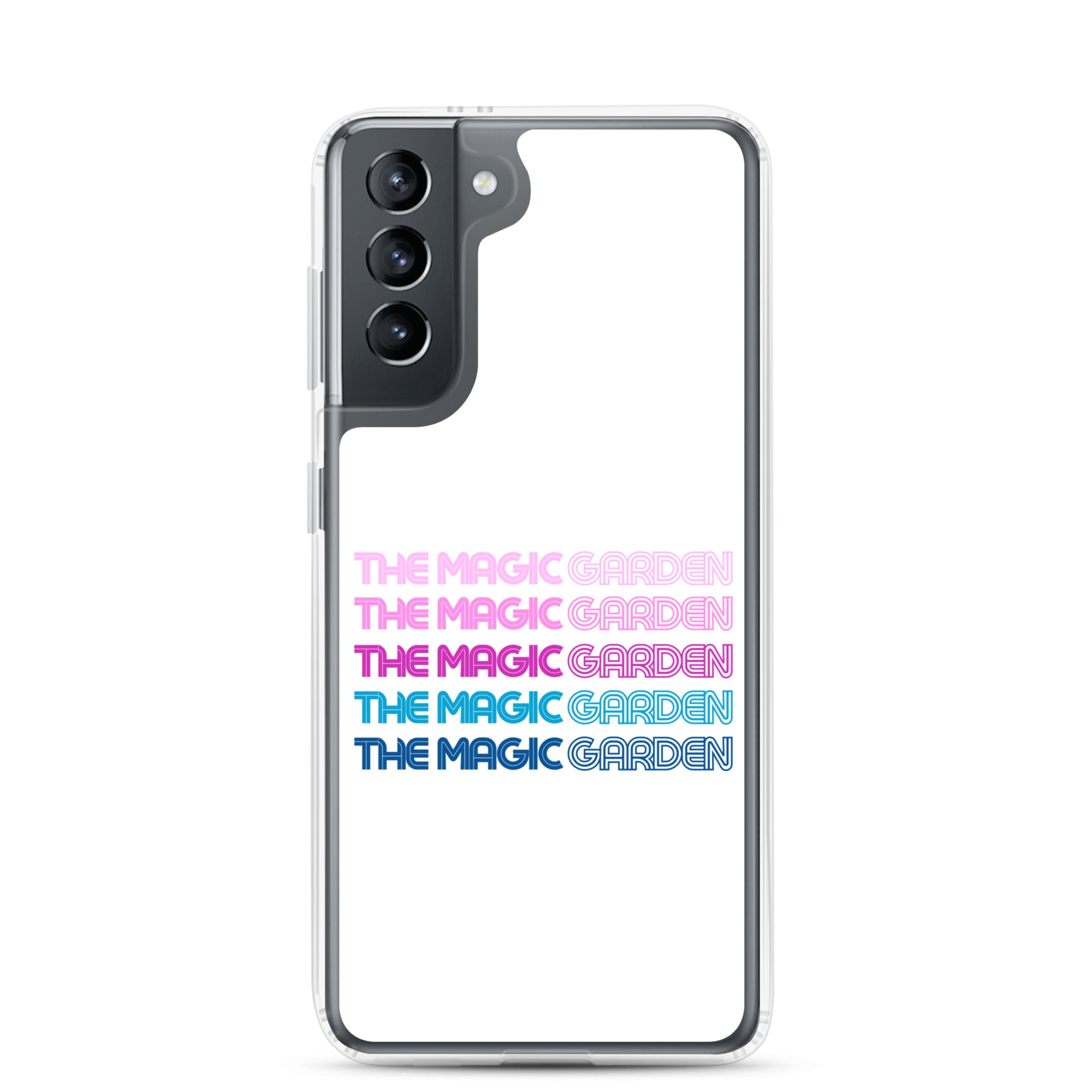 TMG 70s Purple Rainbow Samsung Phone Cover, White