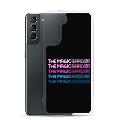 TMG 70s Purple Samsung Phone Cover, Black