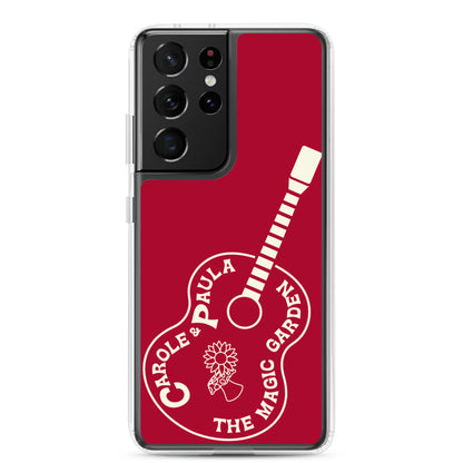 TMG Guitar Samsung Phone Cover, Red