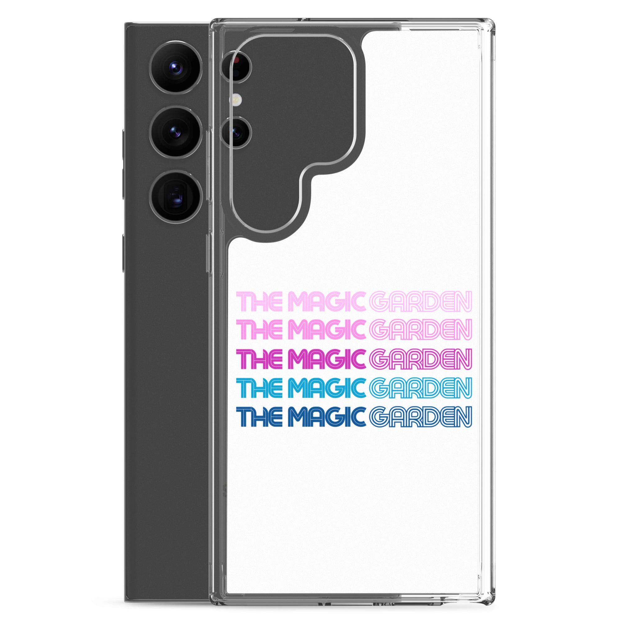 TMG 70s Purple Rainbow Samsung Phone Cover, White