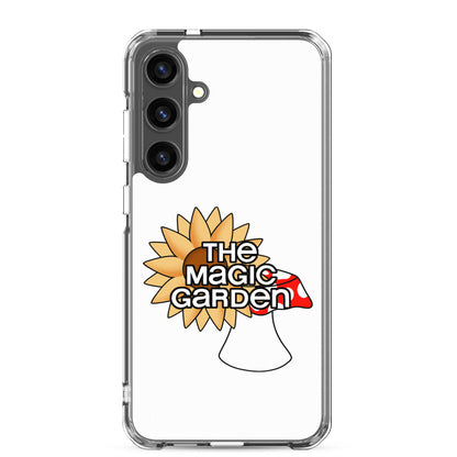 TMG Sunflower &amp; Mushroom Samsung Cover, White