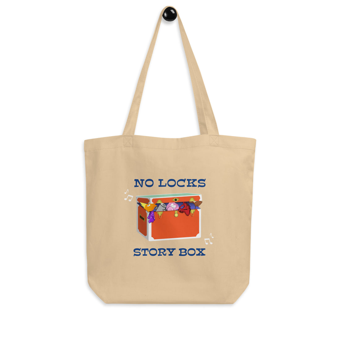 No Locks Story Box Tote Bag