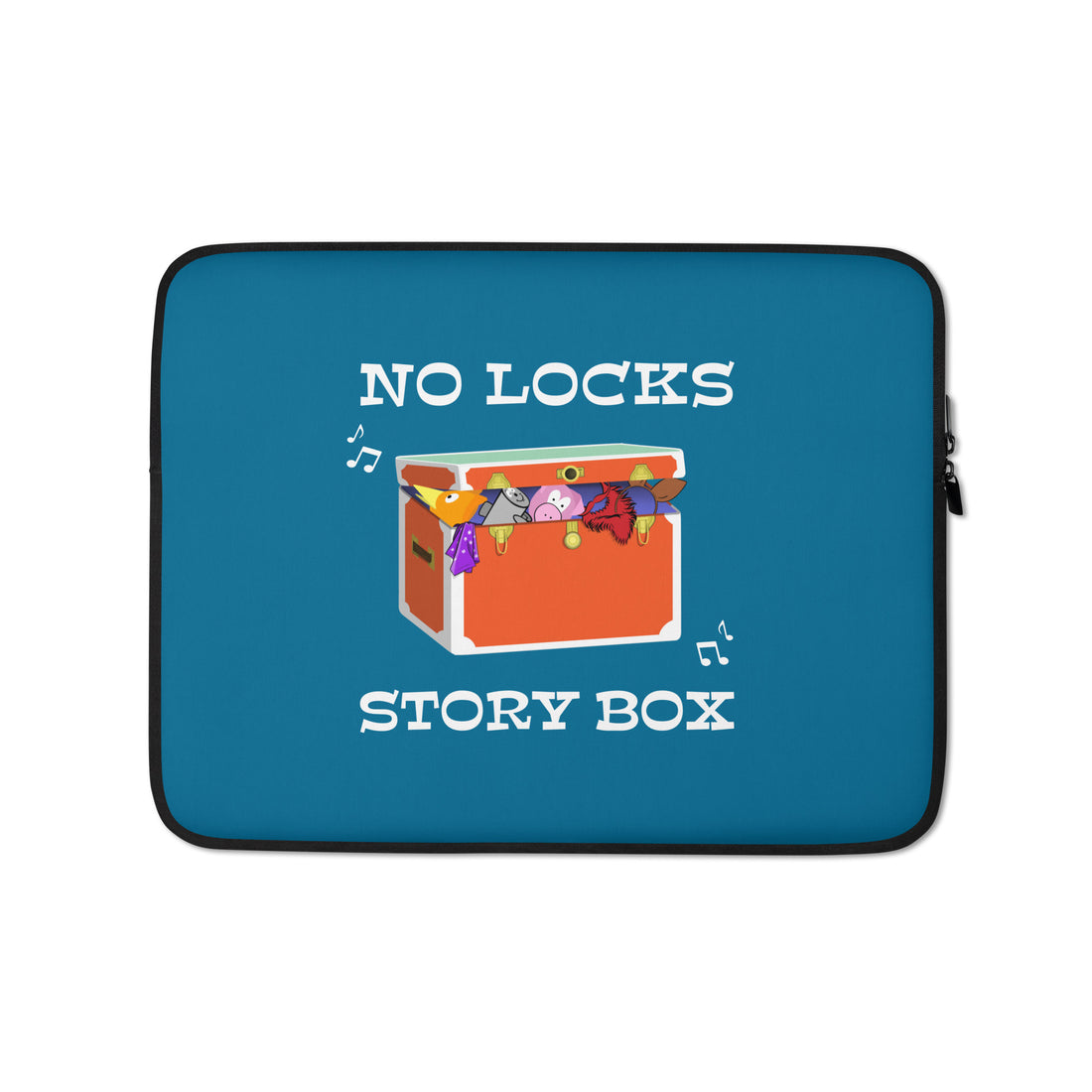 No Locks Story Box Laptop Sleeve