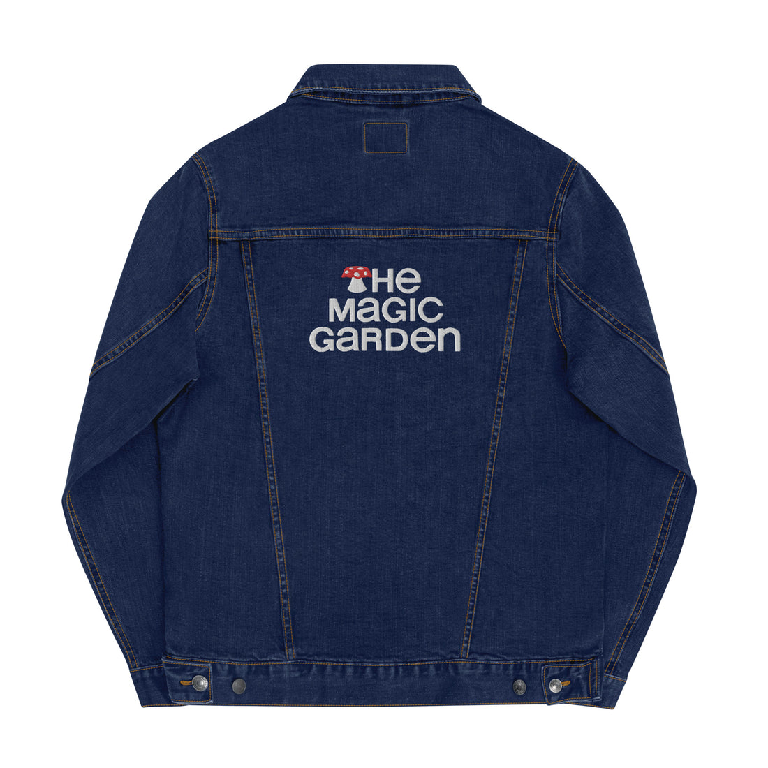 Embroidered MG Unisex Jean Jacket
