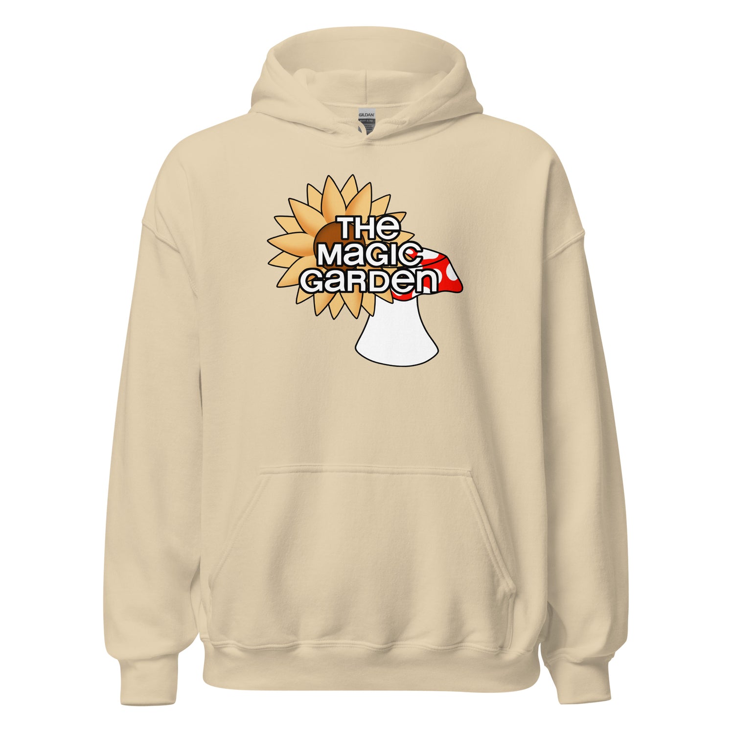 TMG Sunflower &amp; Mushroom Unisex Hoodie