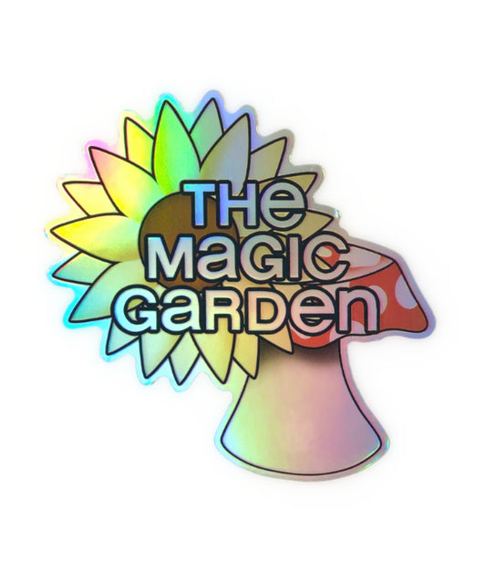 The Magic Garden Holographic Vinyl Sticker